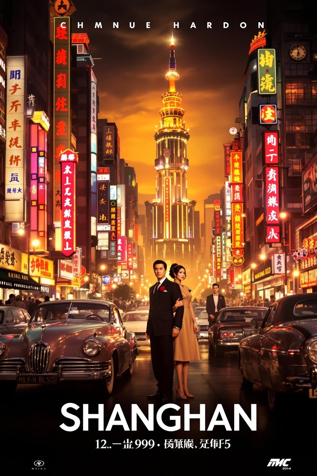 繁花(2023) 剧情影视海报 - 导演王家卫 - 华策影视