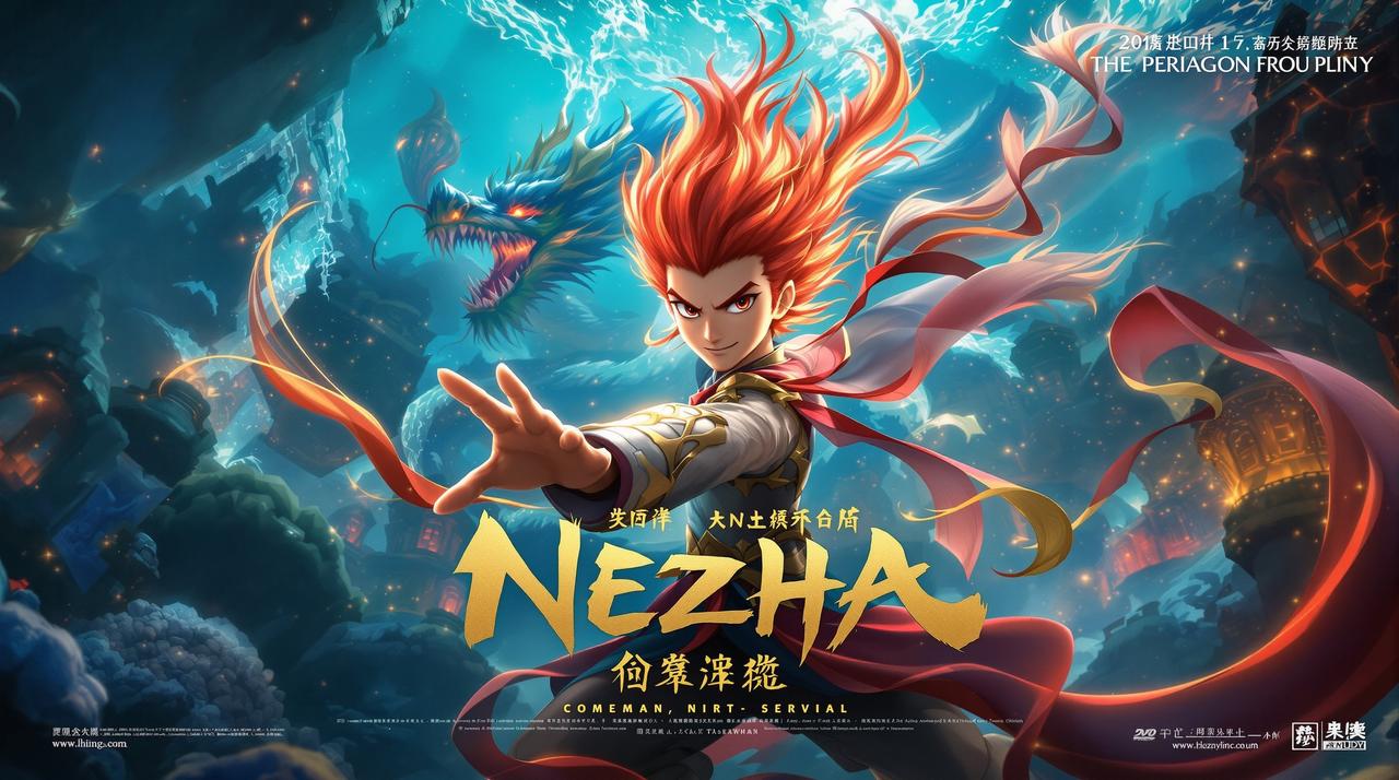 《哪吒之魔童闹海》定档2025春节，预告片首曝 - 行业资讯配图 - 华策影视